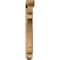Ekena Millwork Olympic Arts and Crafts Smooth Bracket w/ Offset Brace, Western Red Cedar, 5 1/2"W x 30"D x 42"H BKT0604X30X42OLY03SWR - alternate 4